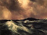 Thomas Moran The Angry Sea painting